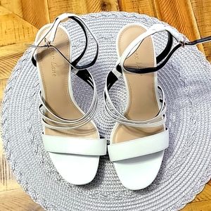 NWOT Bridal Sandals